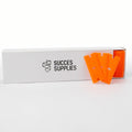 Dubbelzijdige Plastic Razor Blades Oranje 100-stuks