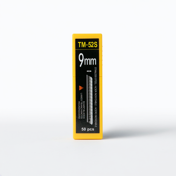 9 mm afbreekmesjes 60° RVS - 50 stuks