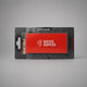 Oranje Suede Felt buffers 10-stuks
