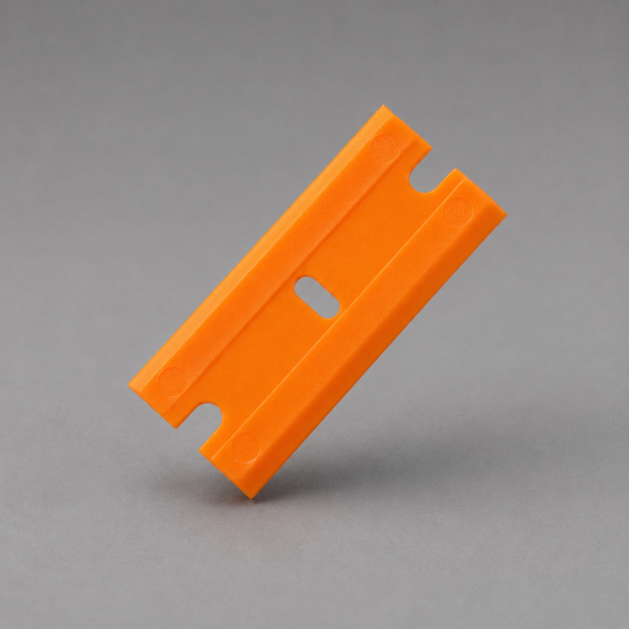 Dubbelzijdige Plastic Razor Blades Oranje 100-stuks