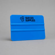 Harde blauwe rakel 10 x 7,2 cm