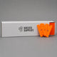 Dubbelzijdige Plastic Razor Blades Oranje 100-stuks